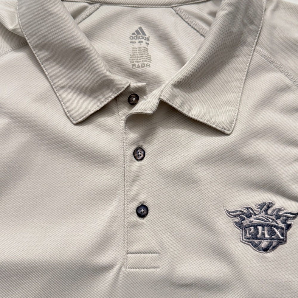 Adidas Golf Polo Shirt Men’s Size Large - Phoenix Suns Logo - Picture 8 of 10